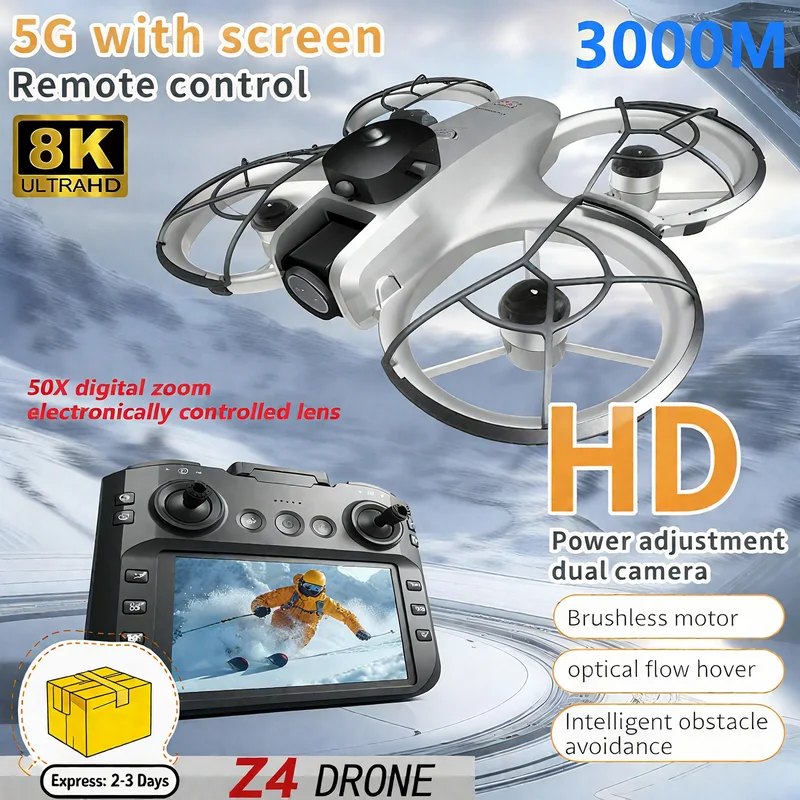 Drone Udi Rc - Drone MINI Z4 Baru 4K Profesional