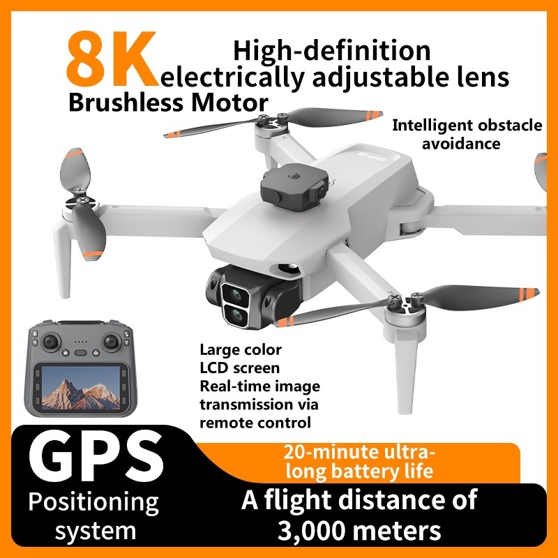 Drone Rc Foldable - Drone RC 8K ESC Kamera Penghindar