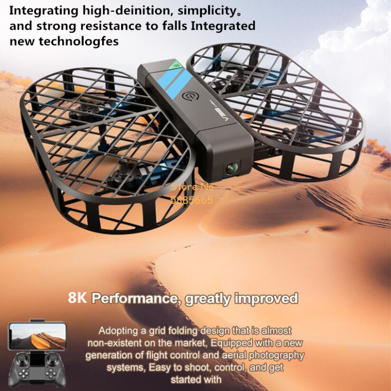 Drone Rc App - Kamera HD 8K 360 ° Perlindungan