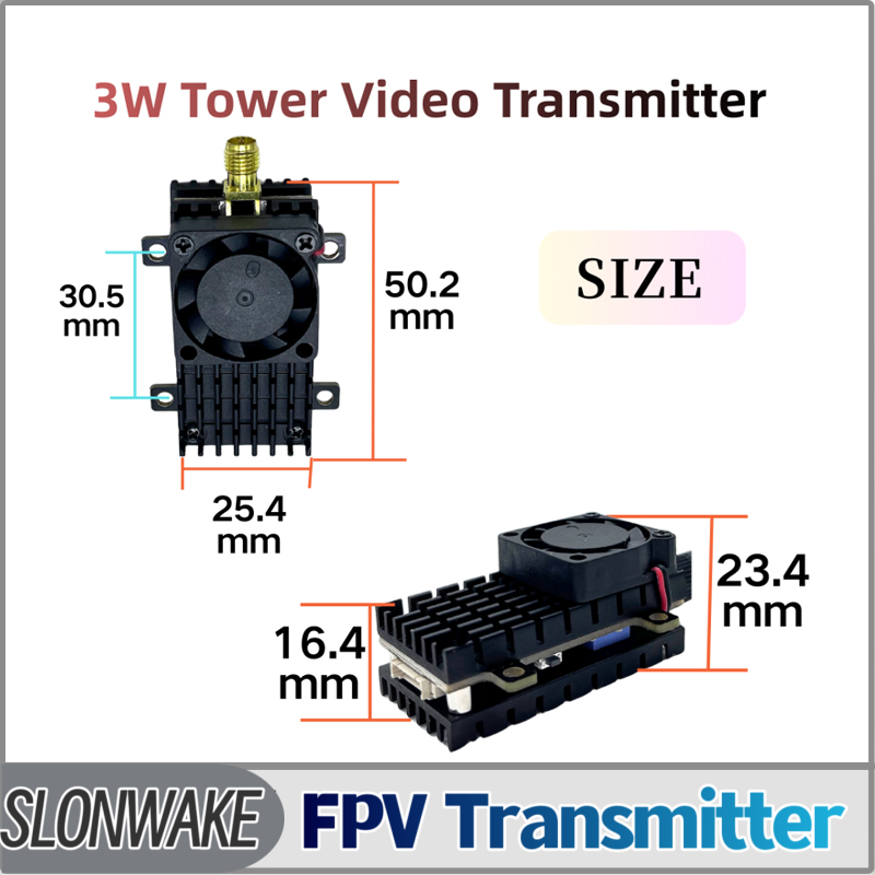 Drone Rc Simulator - Modul Transmisi Video FPV SLONWAKE 5.8G