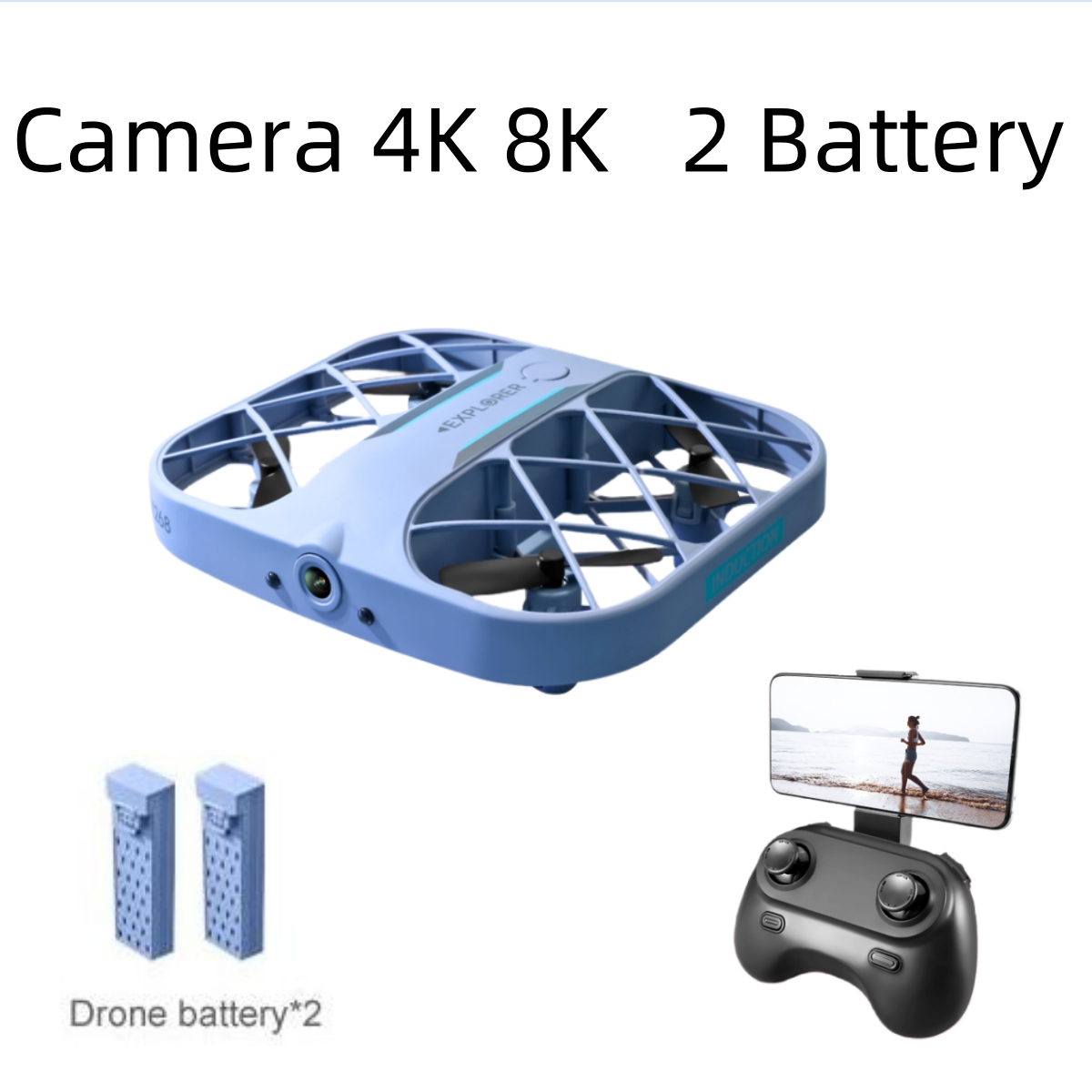 Drone Rc App - JJRC H107 FPV RC Drone dengan