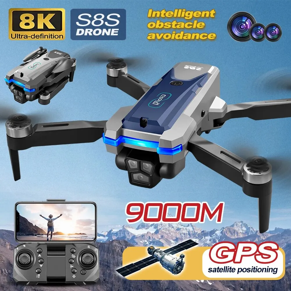 Drone Rc App - S8S Drone lipat 5G Wifi 8K