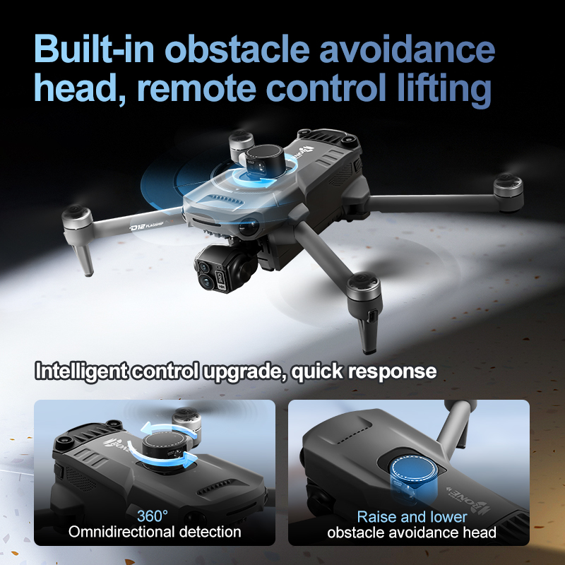 Drone RC Quadcopter 8K 3 Axis  - Drone Rc App ulasan dan harga