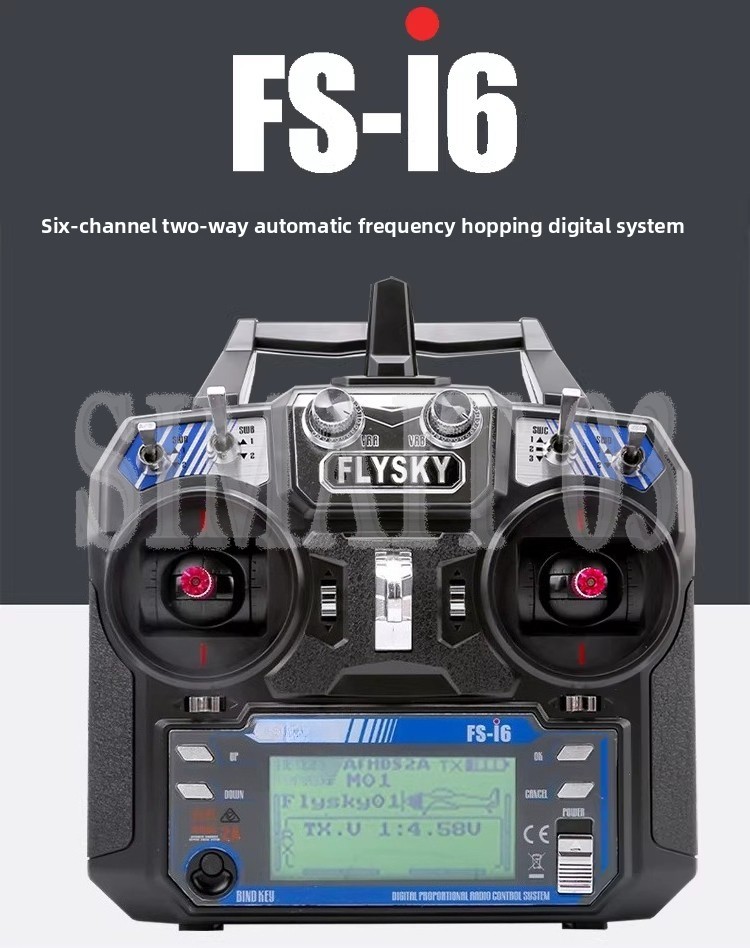 Transmitter RC Flysky FS-i6X 2 - Drone Rc Simulator ulasan dan harga