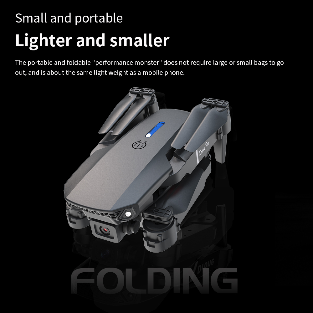 2026 BARU E88 Drone Profesiona - Drone Rc Foldable ulasan dan harga