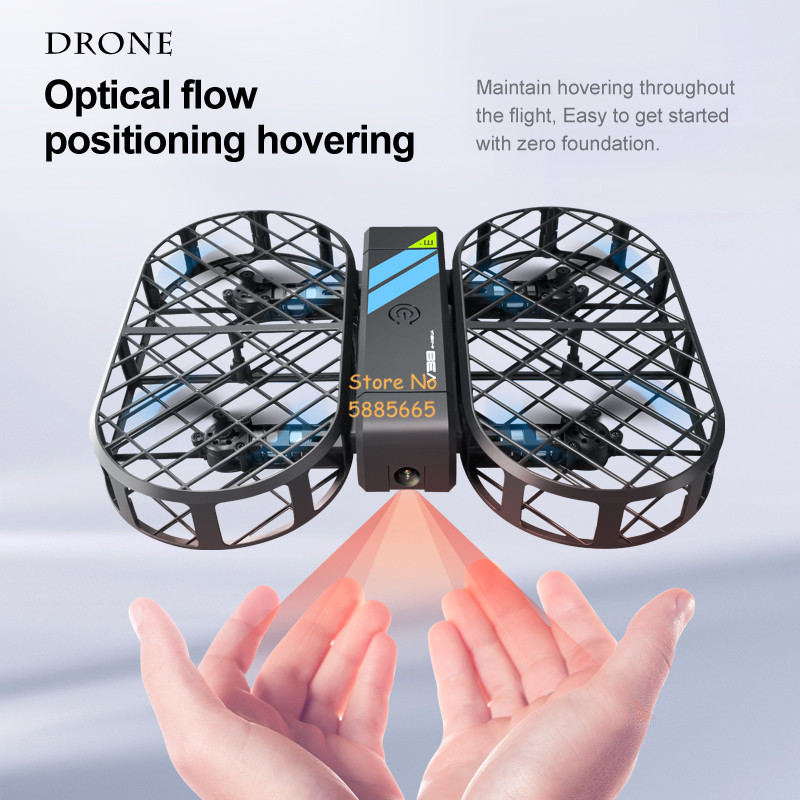 Kamera HD 8K 360 °   Perlindun - Drone Rc App ulasan dan harga