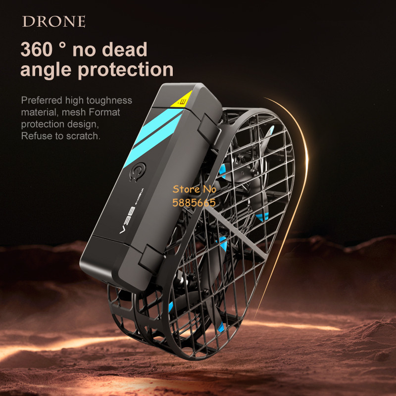 Kamera HD 8K 360 °   Perlindun - Drone Rc App ulasan dan harga