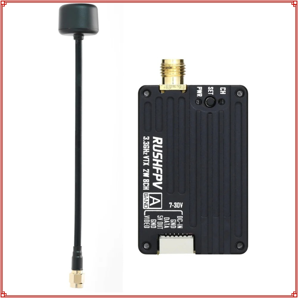 2026 RUSHFPV 3.3G 2W VTX Trans - - Remote Control (Rc) Drone ulasan dan harga