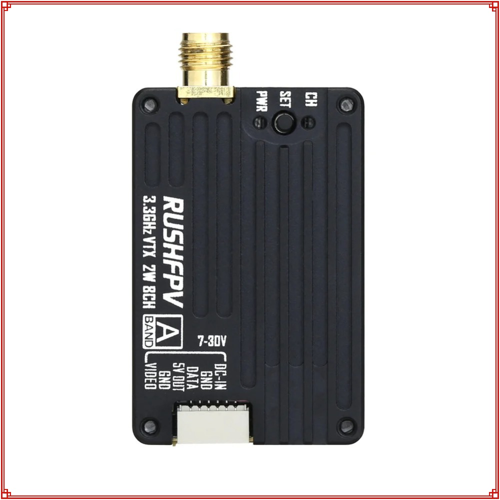 2026 RUSHFPV 3.3G 2W VTX Trans - - Remote Control (Rc) Drone ulasan dan harga