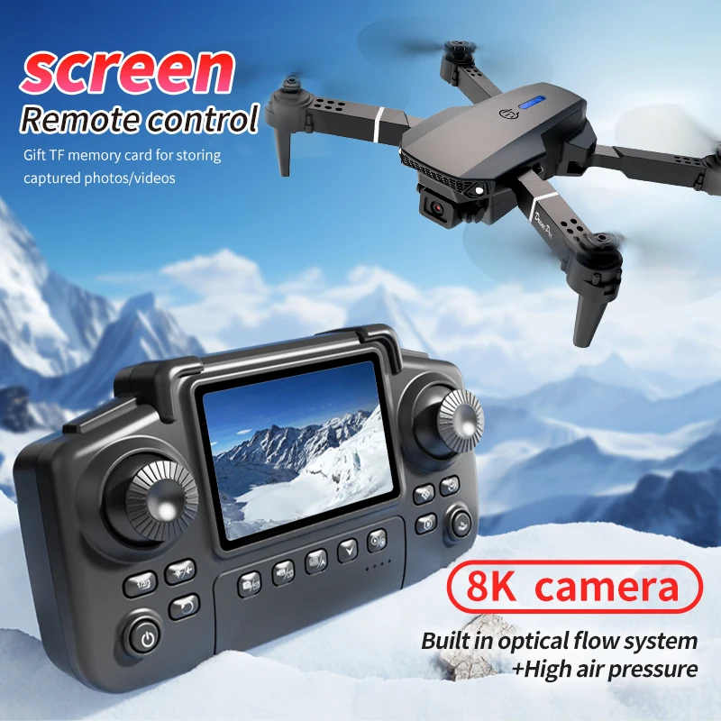 Drone E88 PRO Profesional deng - Drone Rc Foldable ulasan dan harga