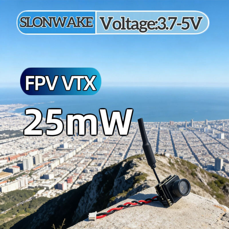 SLONWAKE FPV 25mW Simulasi Day - - Remote Control (Rc) Drone ulasan dan harga