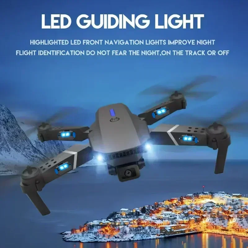 E88 Pro Drone FPV kamera sudut - Drone Rc Foldable ulasan dan harga