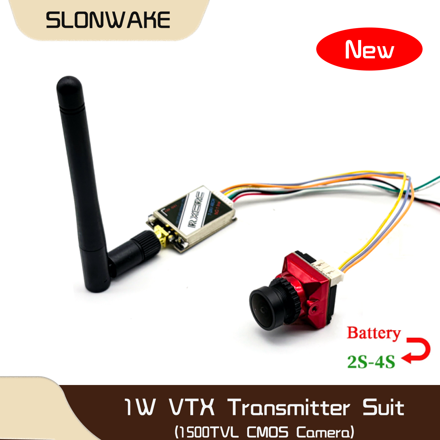 SLONWAKE 5.8G 48CH 1W VTX 100/ - - Remote Control (Rc) Drone ulasan dan harga