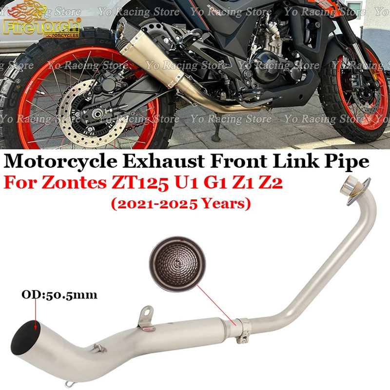 Slip-On untuk Zontes ZT125 U1  - Drone Z1 ulasan dan harga