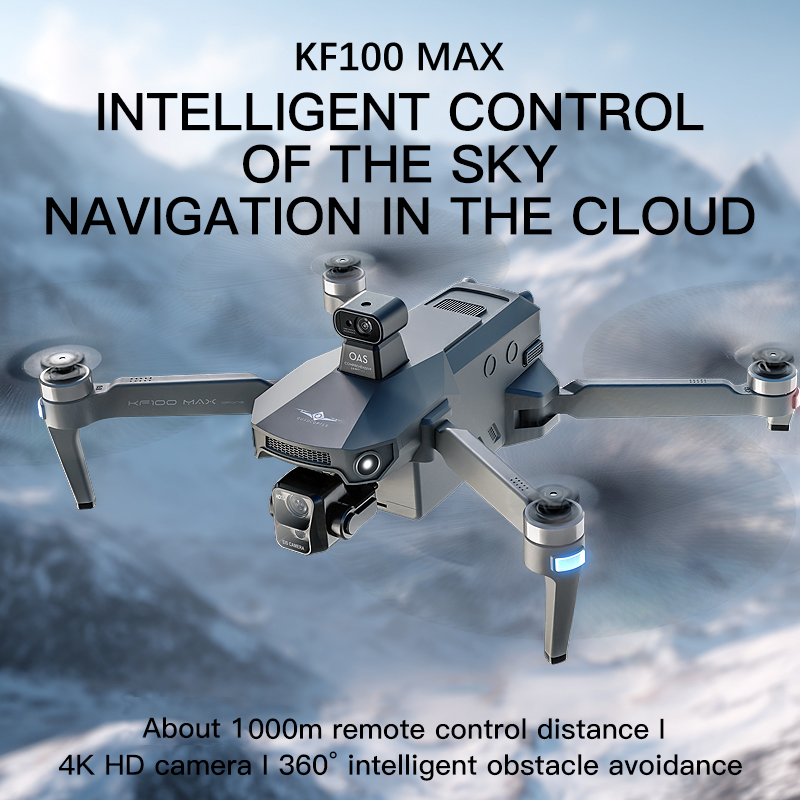 KF100 MAX Drone GPS Kamera 4K  - Drone Rc App ulasan dan harga