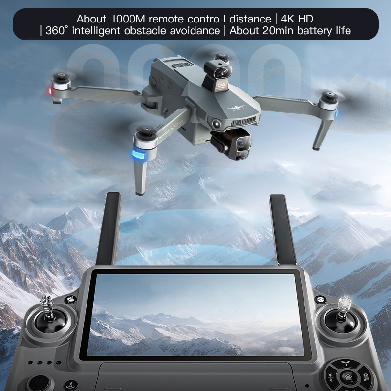 KF100 MAX Drone GPS Kamera 4K  - Drone Rc App ulasan dan harga