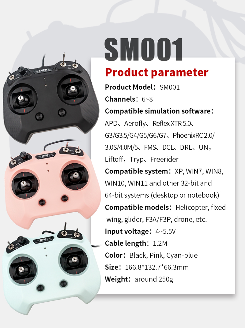 Flysky Simulator RC SM001, pes - Drone Rc Simulator ulasan dan harga