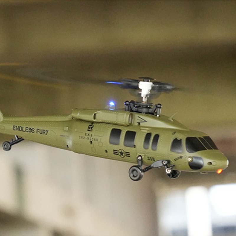 Helikopter RC U9901 2.4G Enam  - Drone Rc Simulator ulasan dan harga
