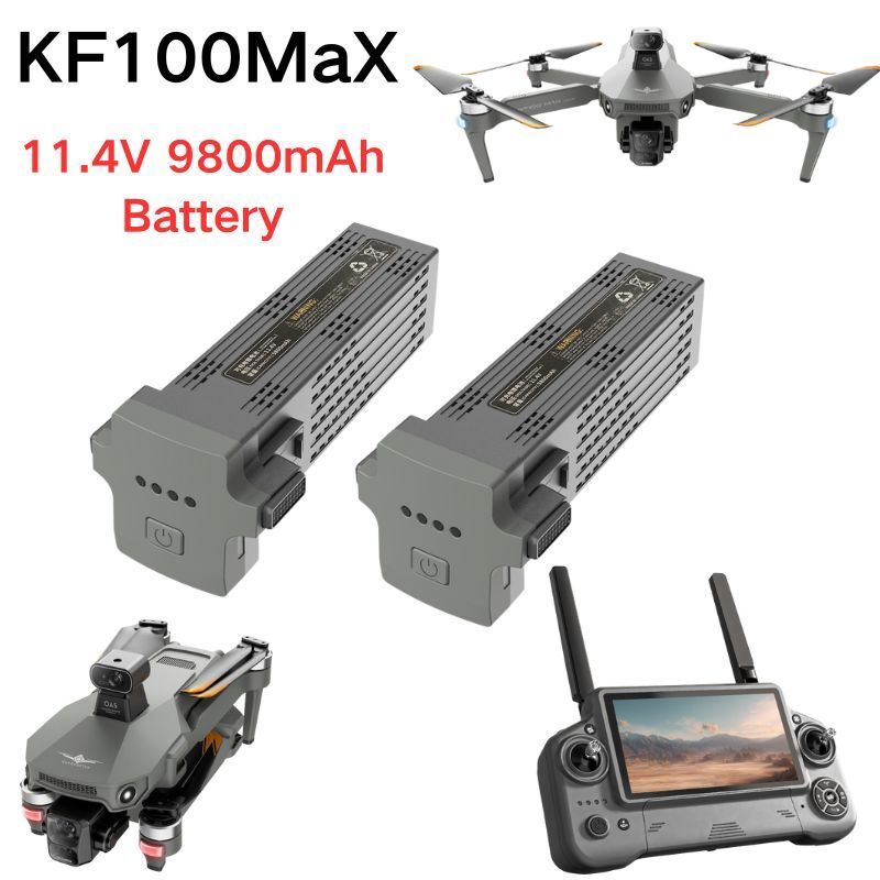 KF100 MAX RC Drone Baterai Asl - Drone Rc Flight Controller ulasan dan harga
