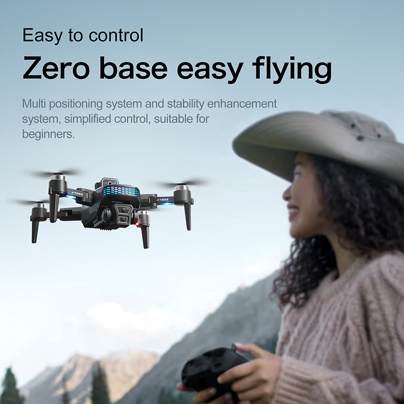 Drone RC XT555 GPS Baru Profes - Drone Rc Foldable ulasan dan harga