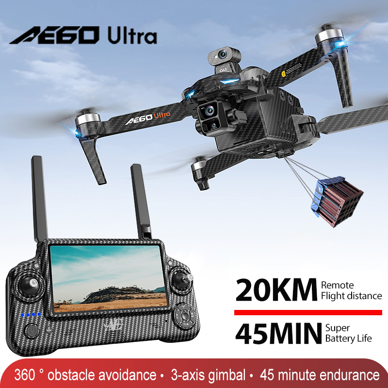 Drone Profesional AE60 GPS Kam - Drone Rc App ulasan dan harga