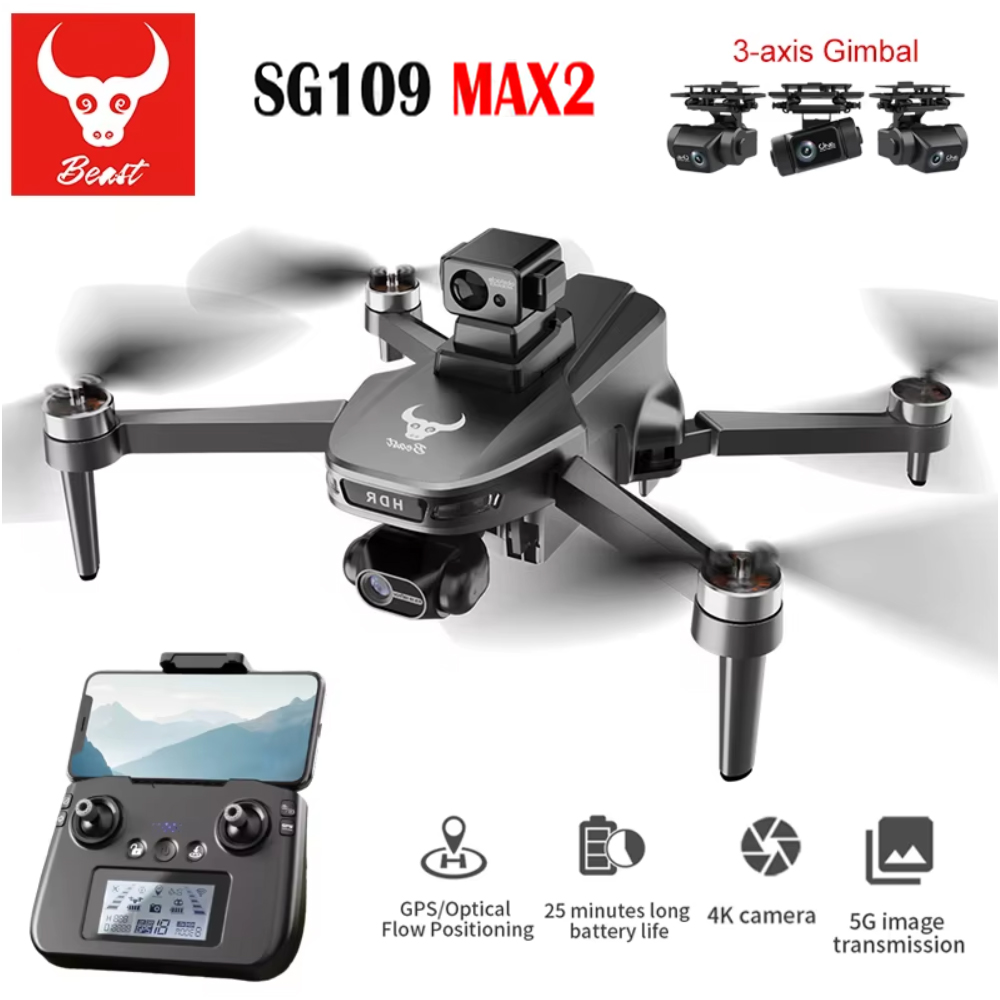 SG109 MAX2 Drone kamera FPV 8K - Drone Rc App ulasan dan harga