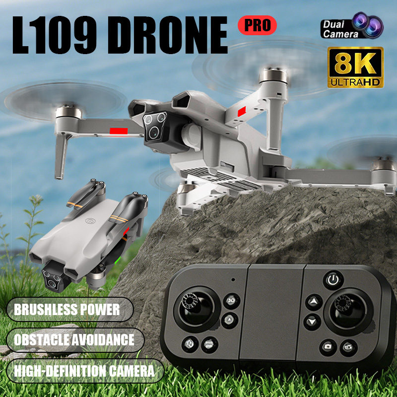 Drone Baru L017 Pro Brushless  - Drone Rc Foldable ulasan dan harga