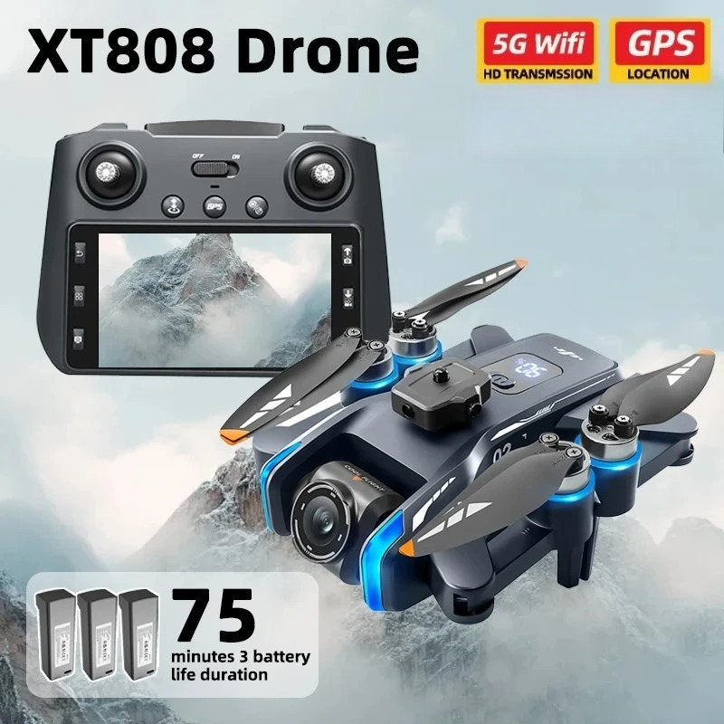 Drone Original XT808 Pro MAX 4 - Drone Rc Harness ulasan dan harga
