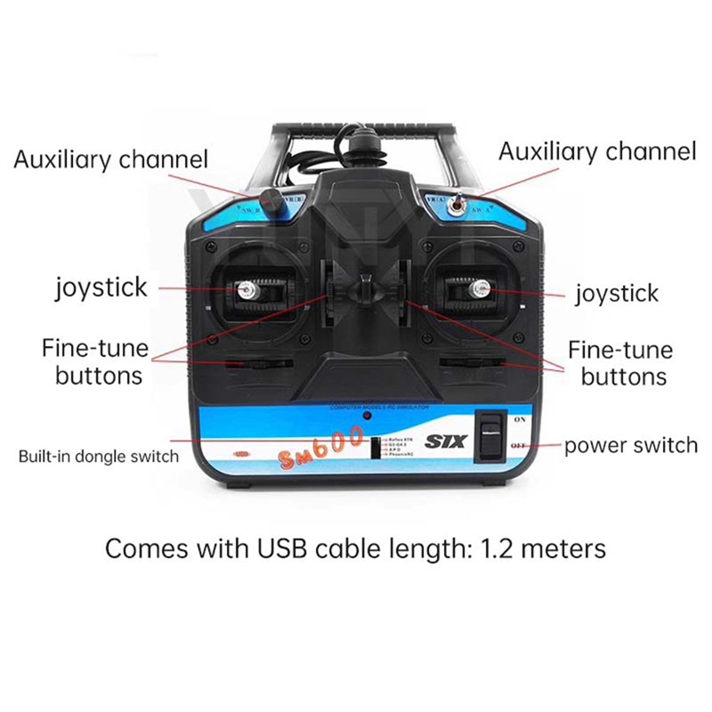 ABDE-FS-SM600 Untuk G7 Liftoff - Drone Rc Simulator ulasan dan harga
