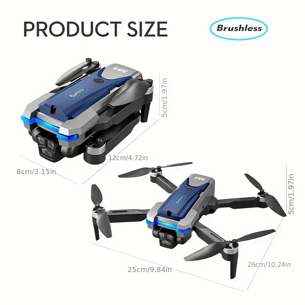 S8S Drone lipat 5G Wifi 8K HD, - Drone Rc App ulasan dan harga